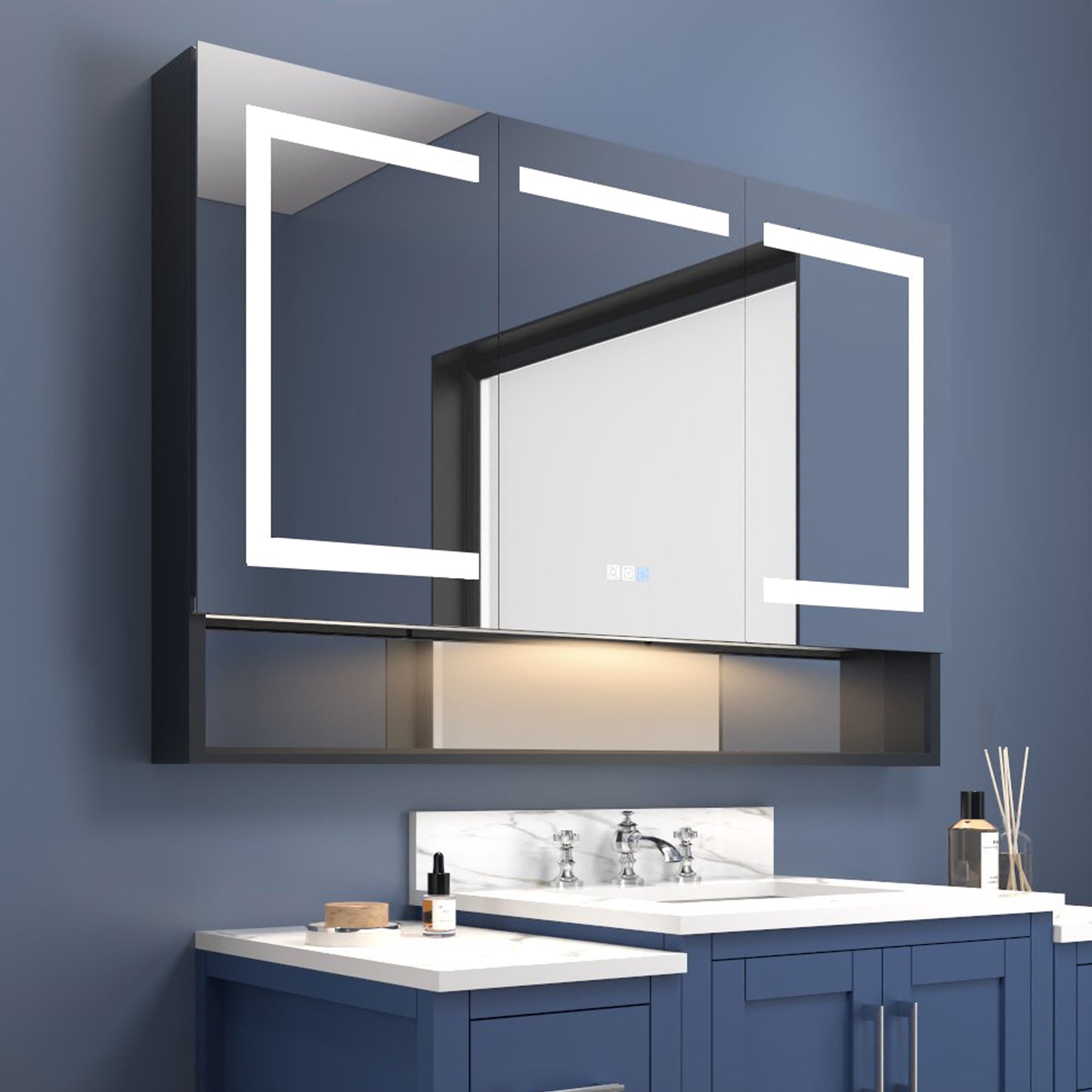 Medicine Cabinets with LED Mirror