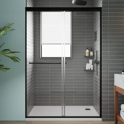 Diamond Shield Semi Frameless Sliding Shower Doors