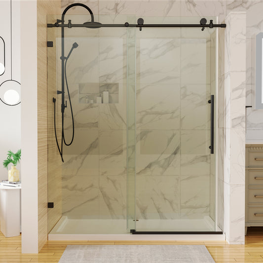 Diamond Shield Frameless Sliding Shower Doors