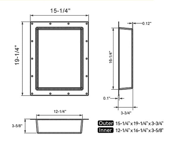 Shower Niche